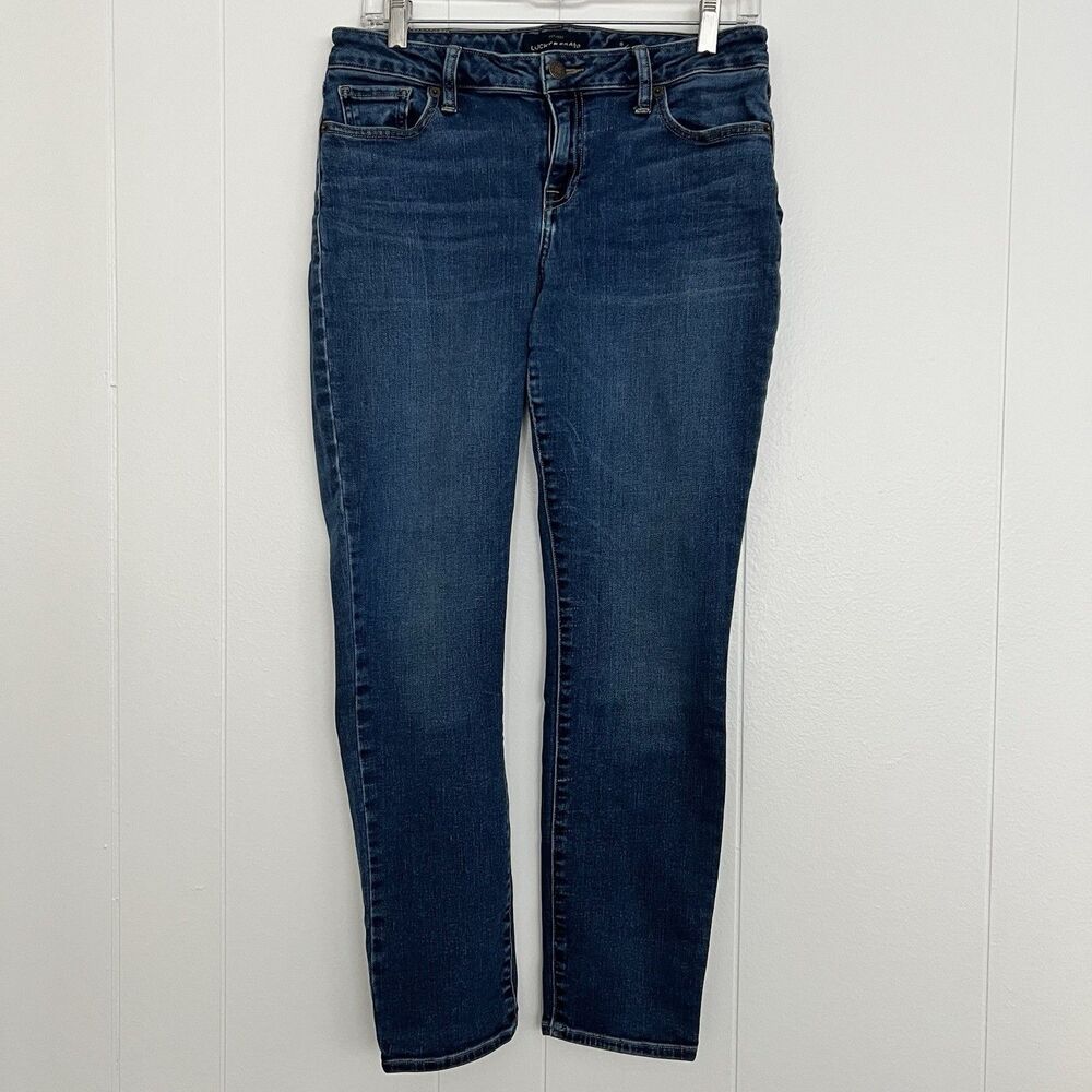 Lucky Brand Hayden Skinny Stretch Medium Wash Women's Blue Jeans 8/29 Ankle